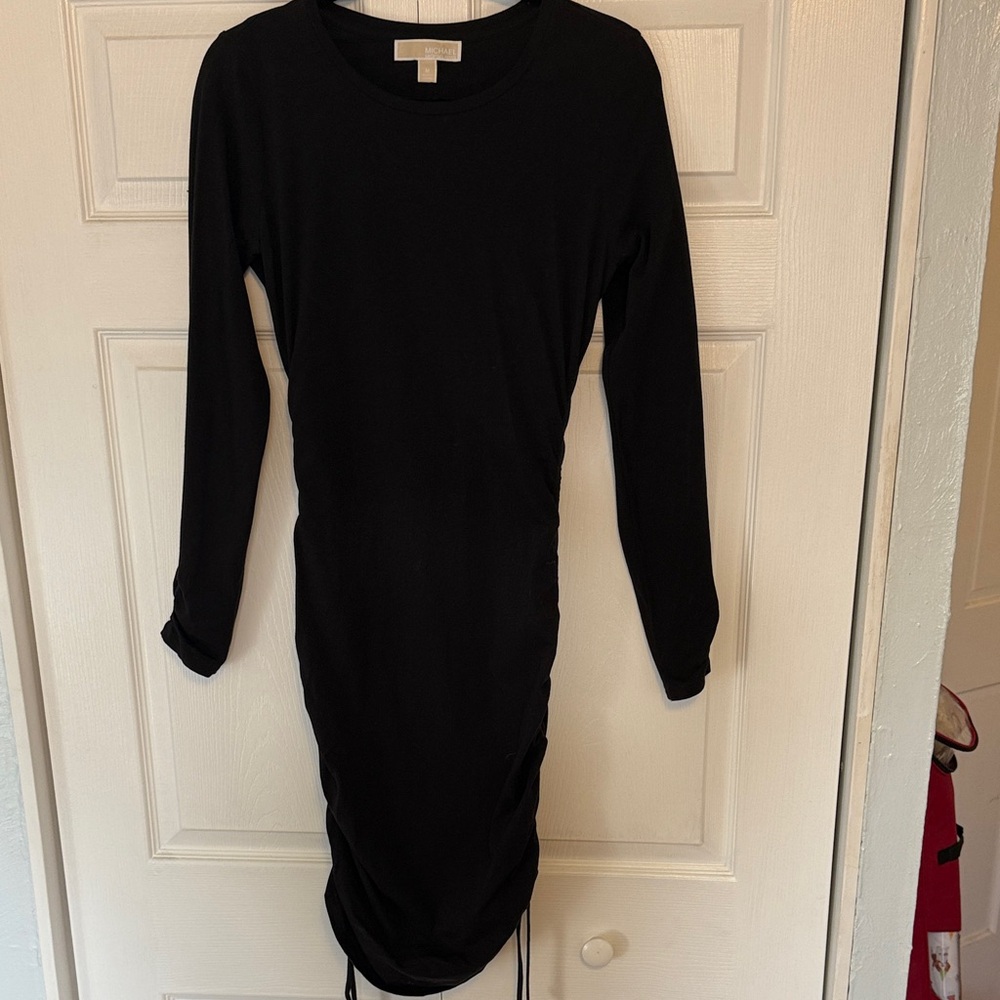 Michael Kors Black Long Sleeve Dress